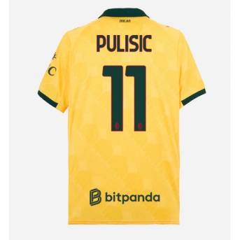Billige Fotballdrakt AC Milan Christian Pulisic #11 Replika Tredjedrakt 2025-26 Kortermet